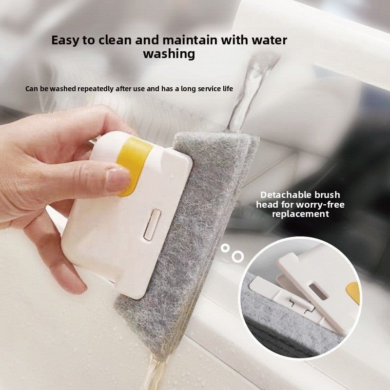 Removable Window Groove Cleaning Brush