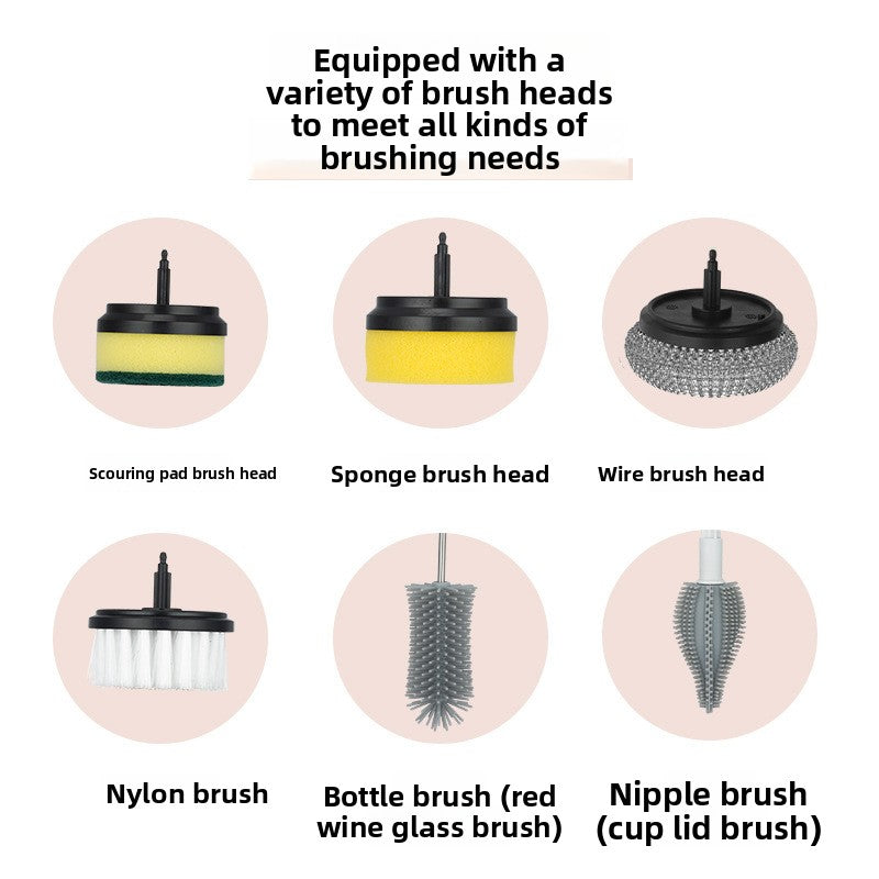 Rechargeable Electric Cleaning Brush