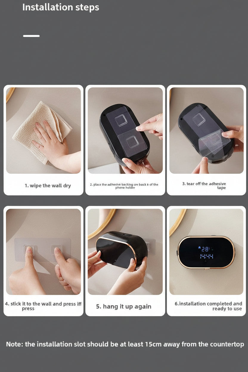 Intelligent sensor hand washer