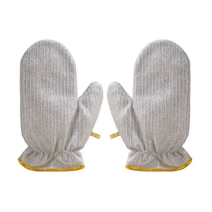 Silver wire gloves for dishwashing